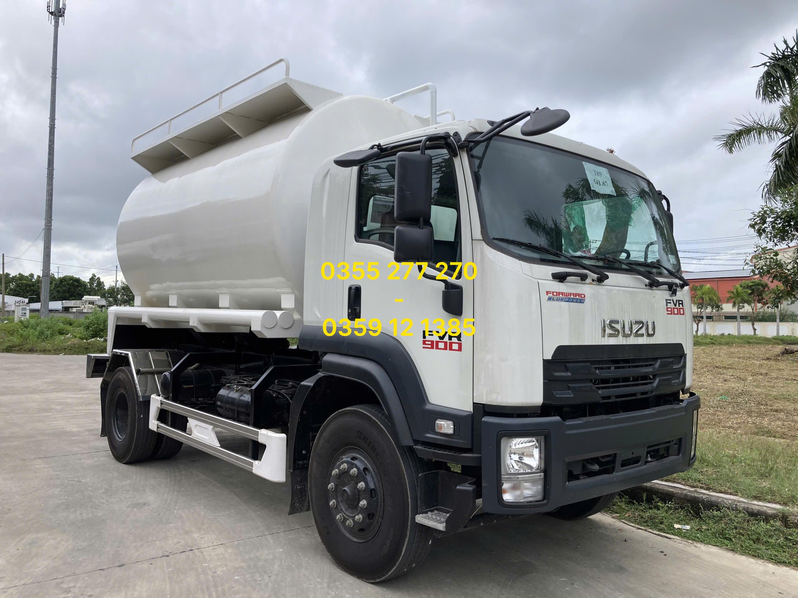 xe bồn chở cám HCM