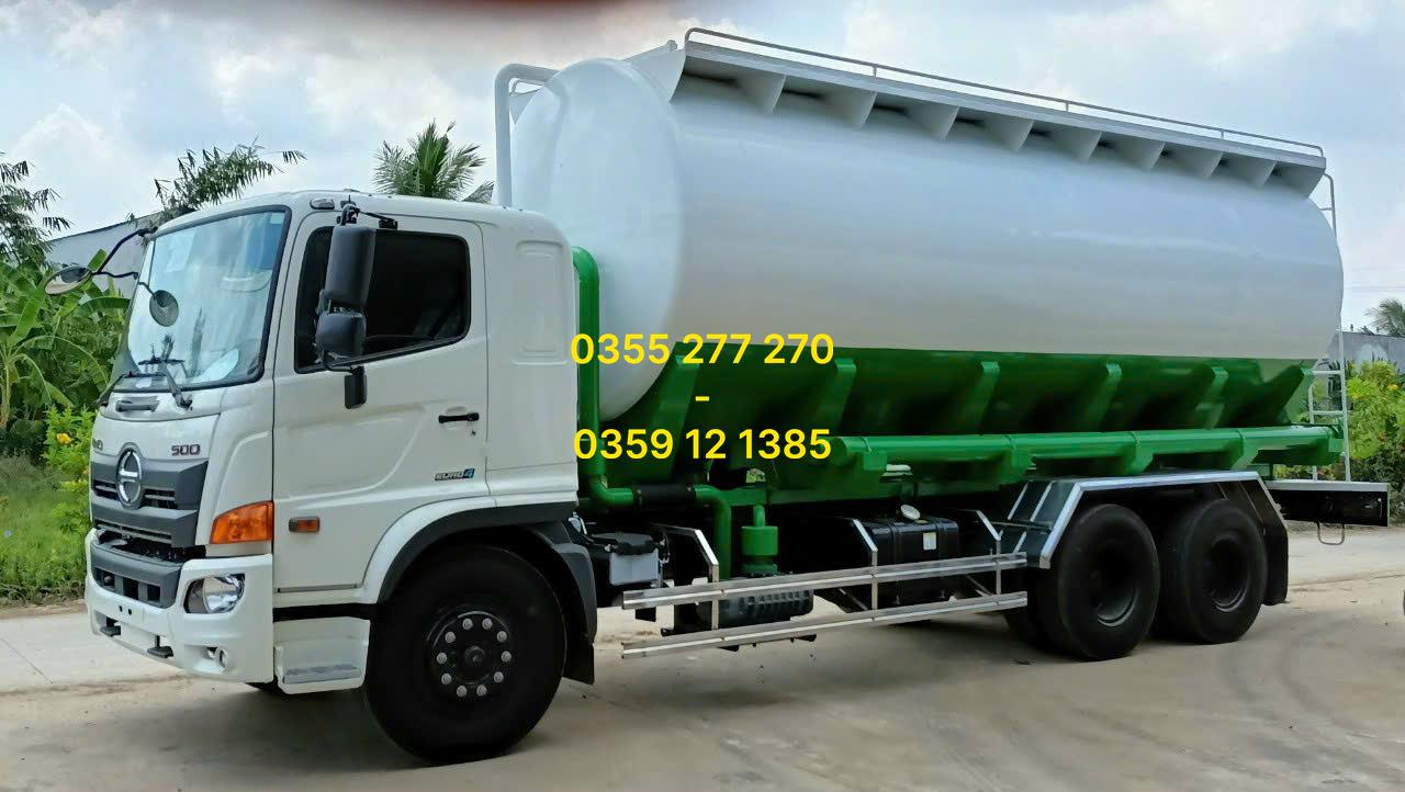 xe bồn chở cám HCM